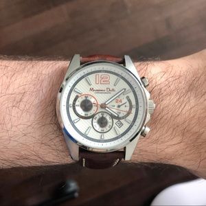 Massimo Dutti Leather Watch